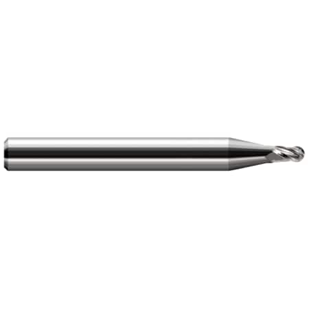 Harvey Tool Miniature End Mill - Ball - Stub & Standard, 0.0900" 823490